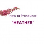 How to Pronounce 'Heather'
